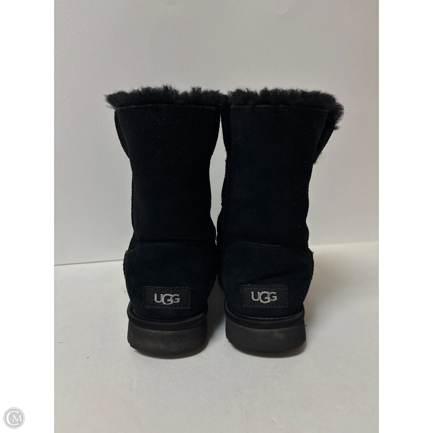 Boots Designer By Ugg In Black, Size: 6
