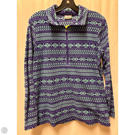 Athletic Fleece By Columbia In Purple, Size: L