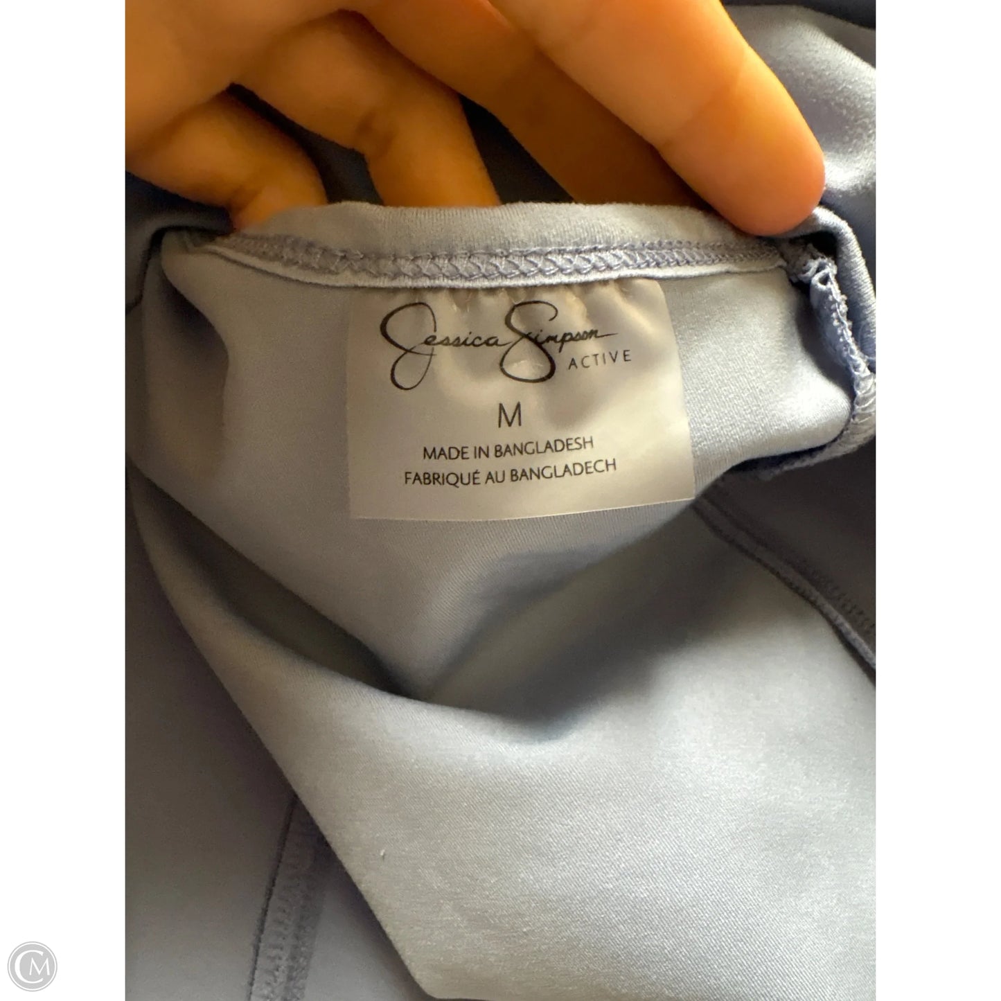 Athletic Bra By Jessica Simpson In Blue, Size: M