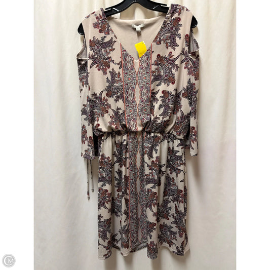 Dress Casual Midi By Cato In Purple, Size: L