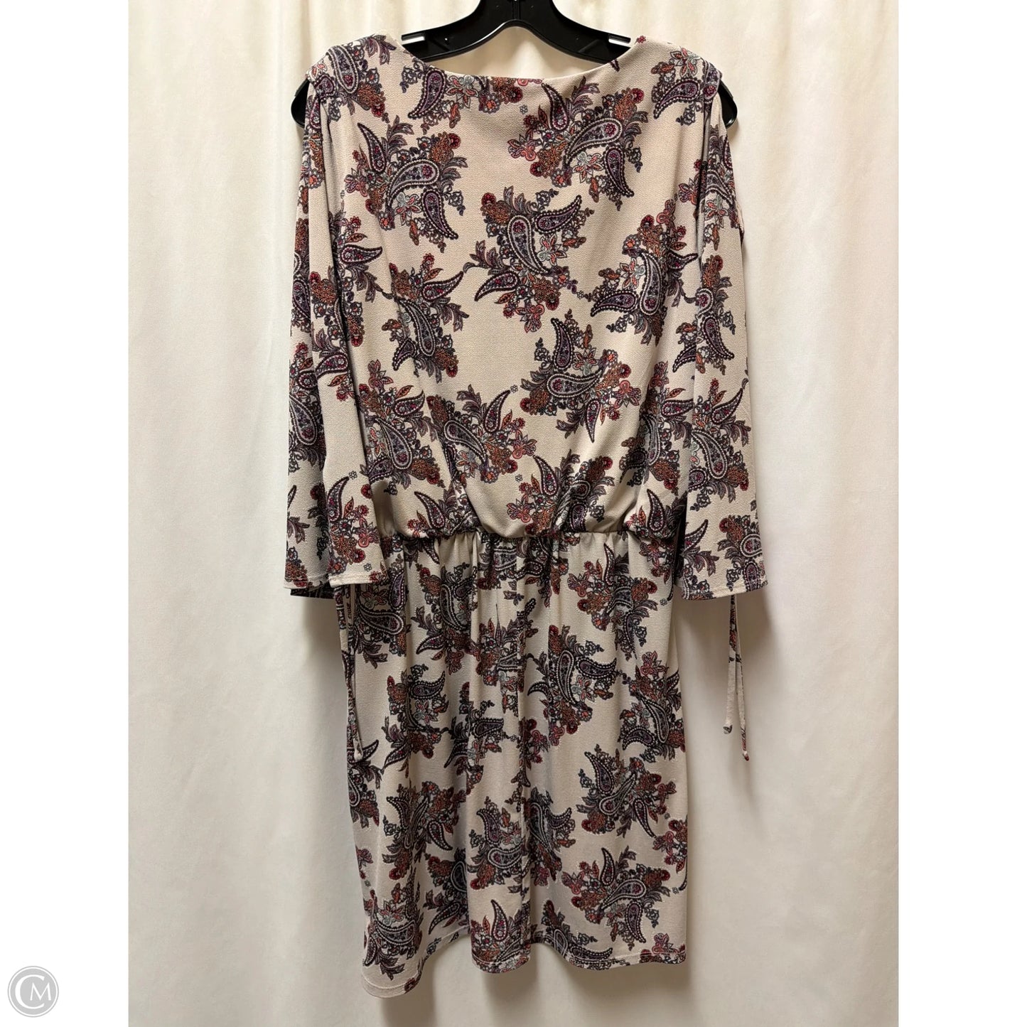Dress Casual Midi By Cato In Purple, Size: L
