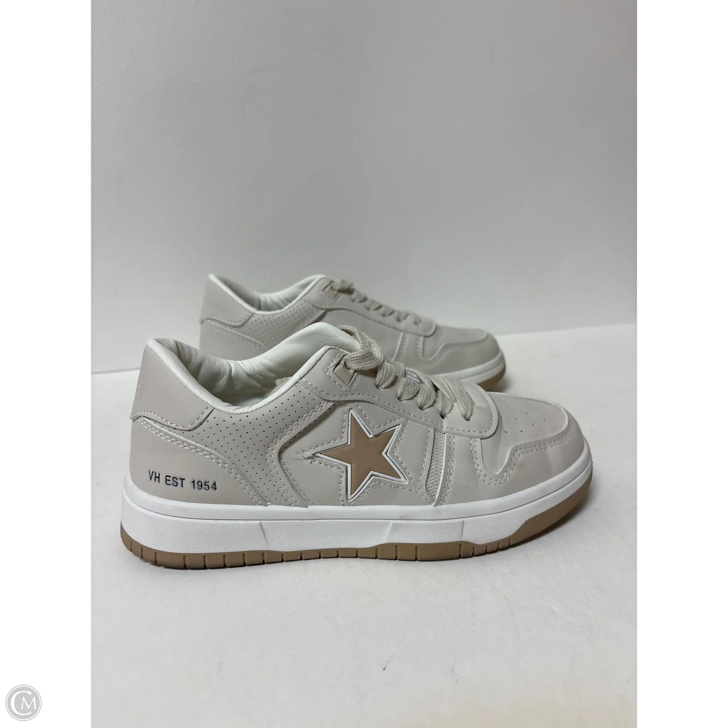 Shoes Athletic By Vintage Havana In Cream, Size: 5.5