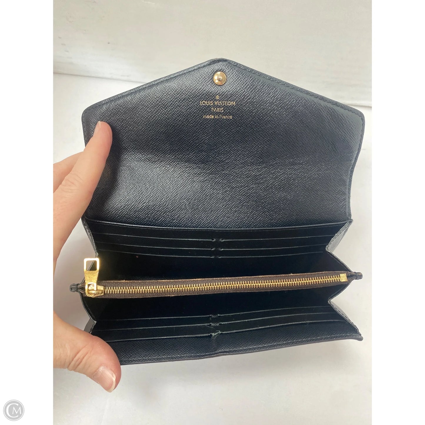 Wallet Luxury Designer By Louis Vuitton, Size: Large