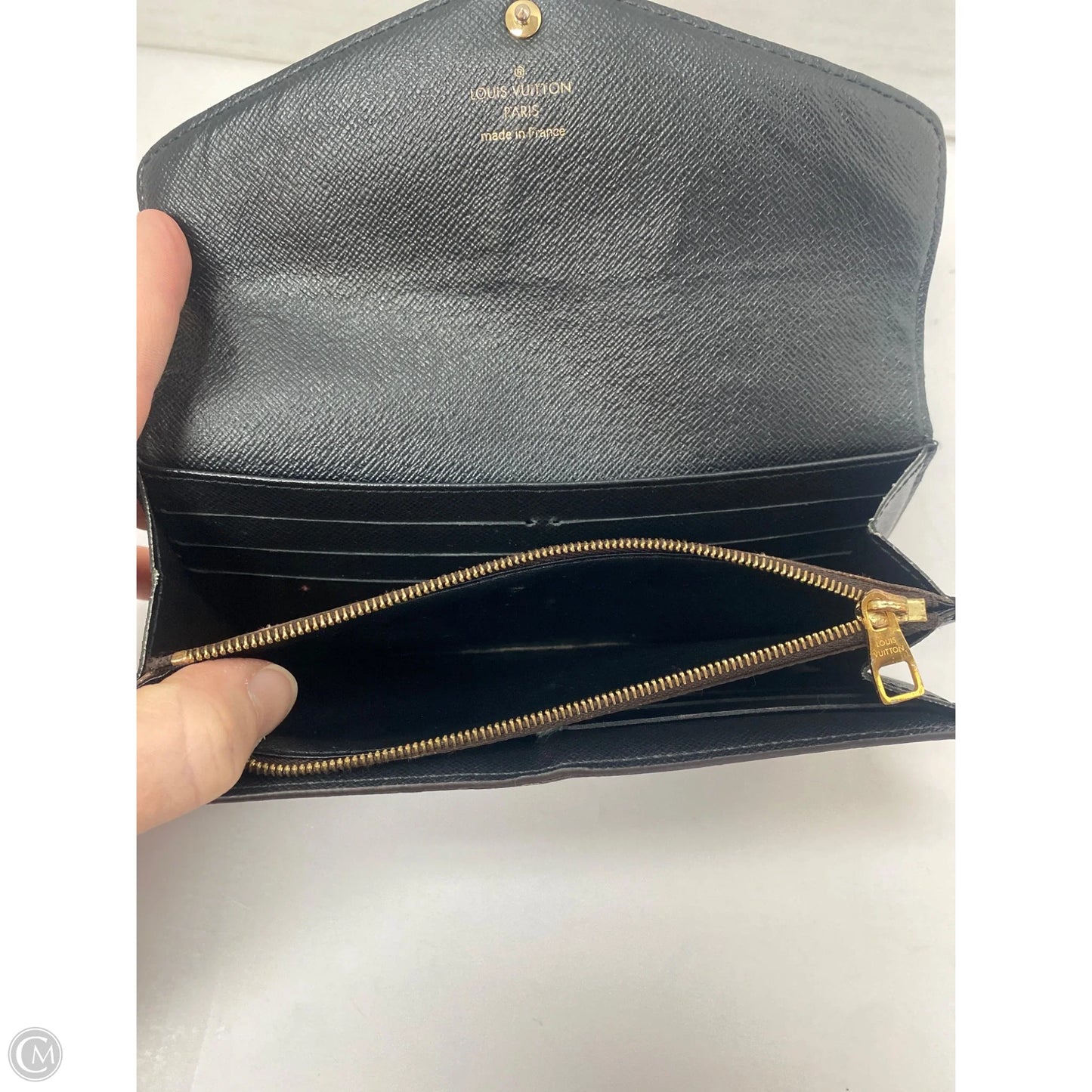 Wallet Luxury Designer By Louis Vuitton, Size: Large