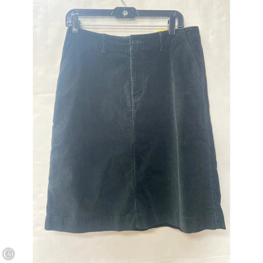 Skirt Midi By Eddie Bauer In Black, Size: 10