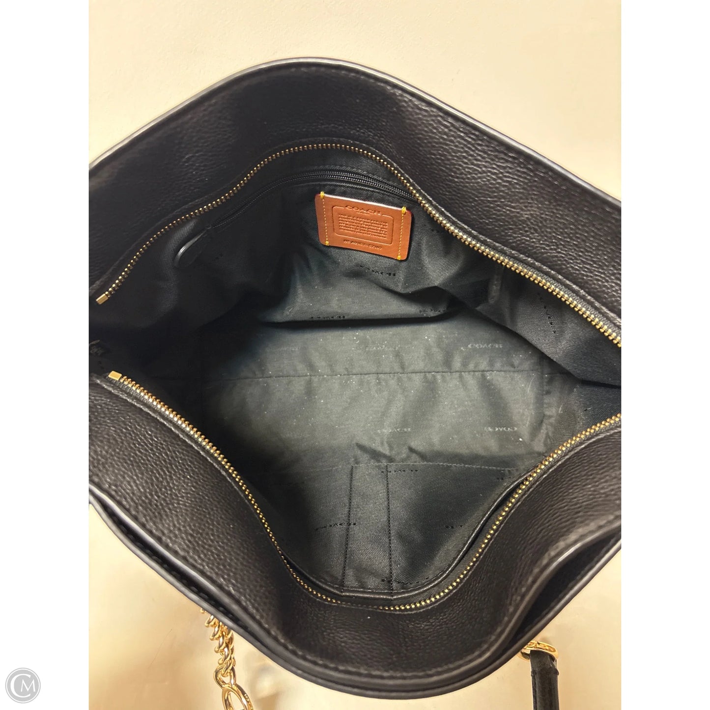 Handbag Designer By Coach, Size: Large