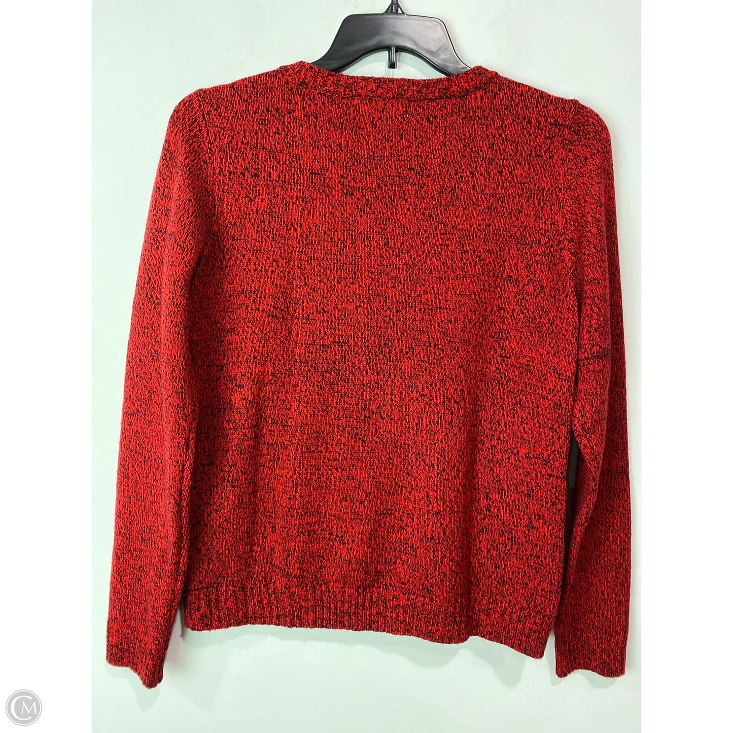 Sweater By Karen Scott In Red, Size: M