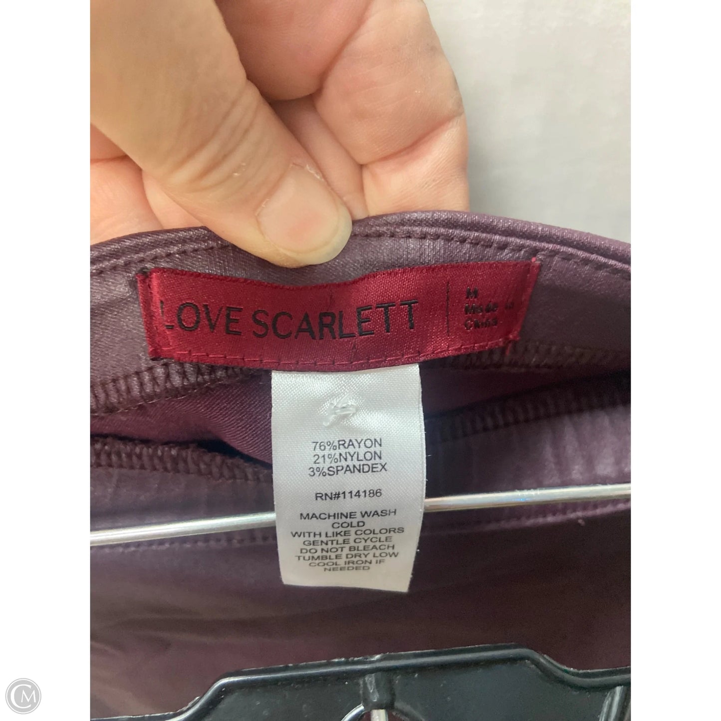 Skirt Mini & Short By Love Scarlett In Purple, Size: M