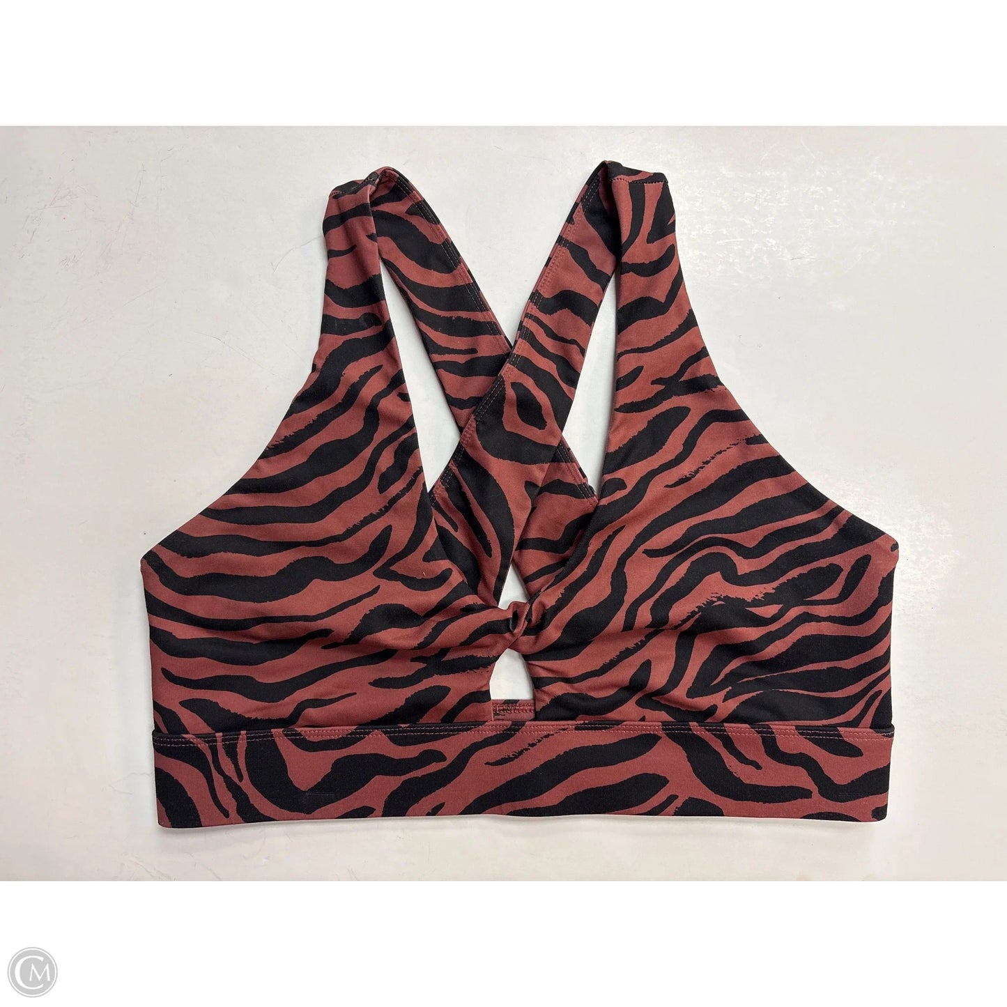 Athletic Bra By Fabletics In Copper, Size: L