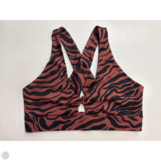 Athletic Bra By Fabletics In Copper, Size: L