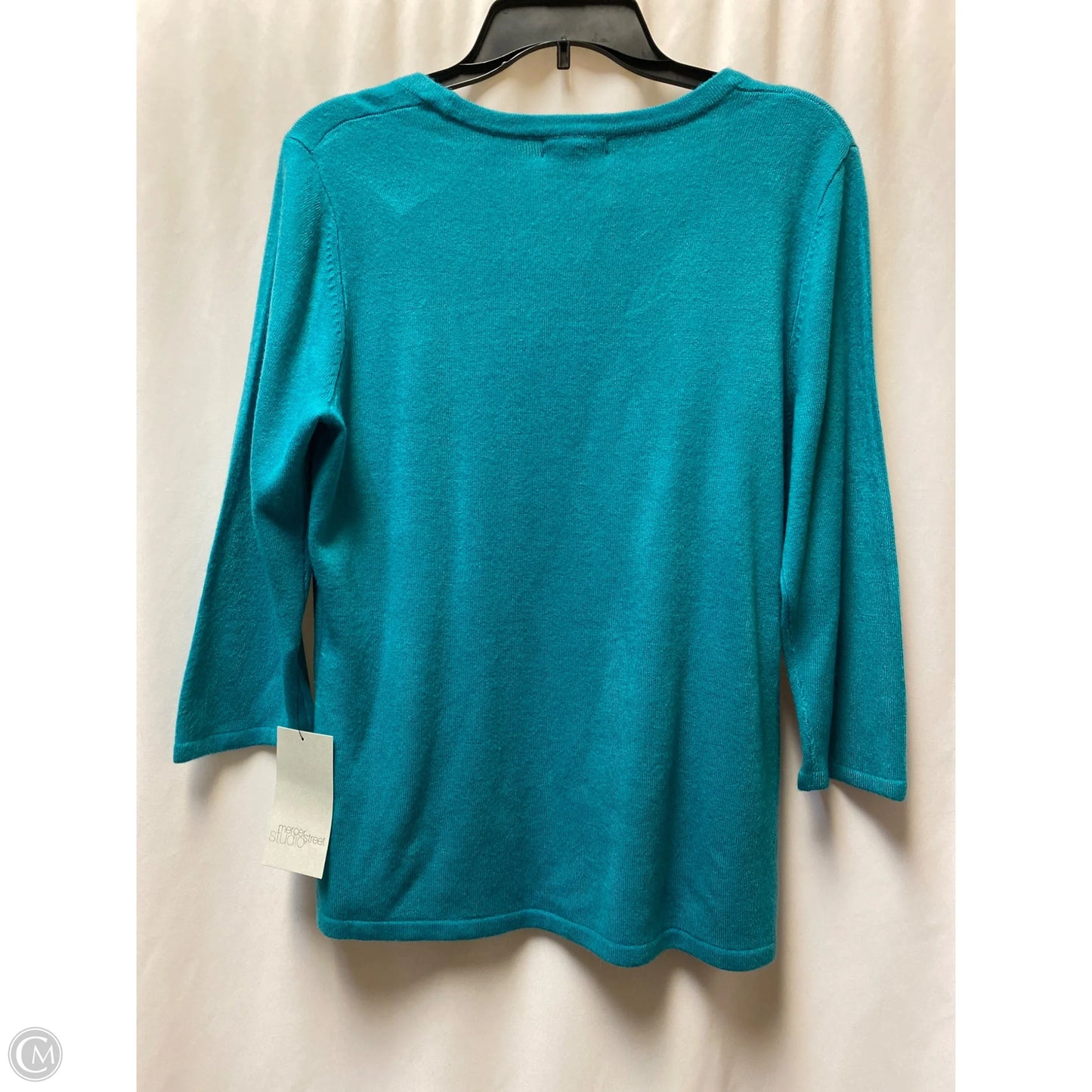 Sweater By Mercer Street In Teal, Size: L
