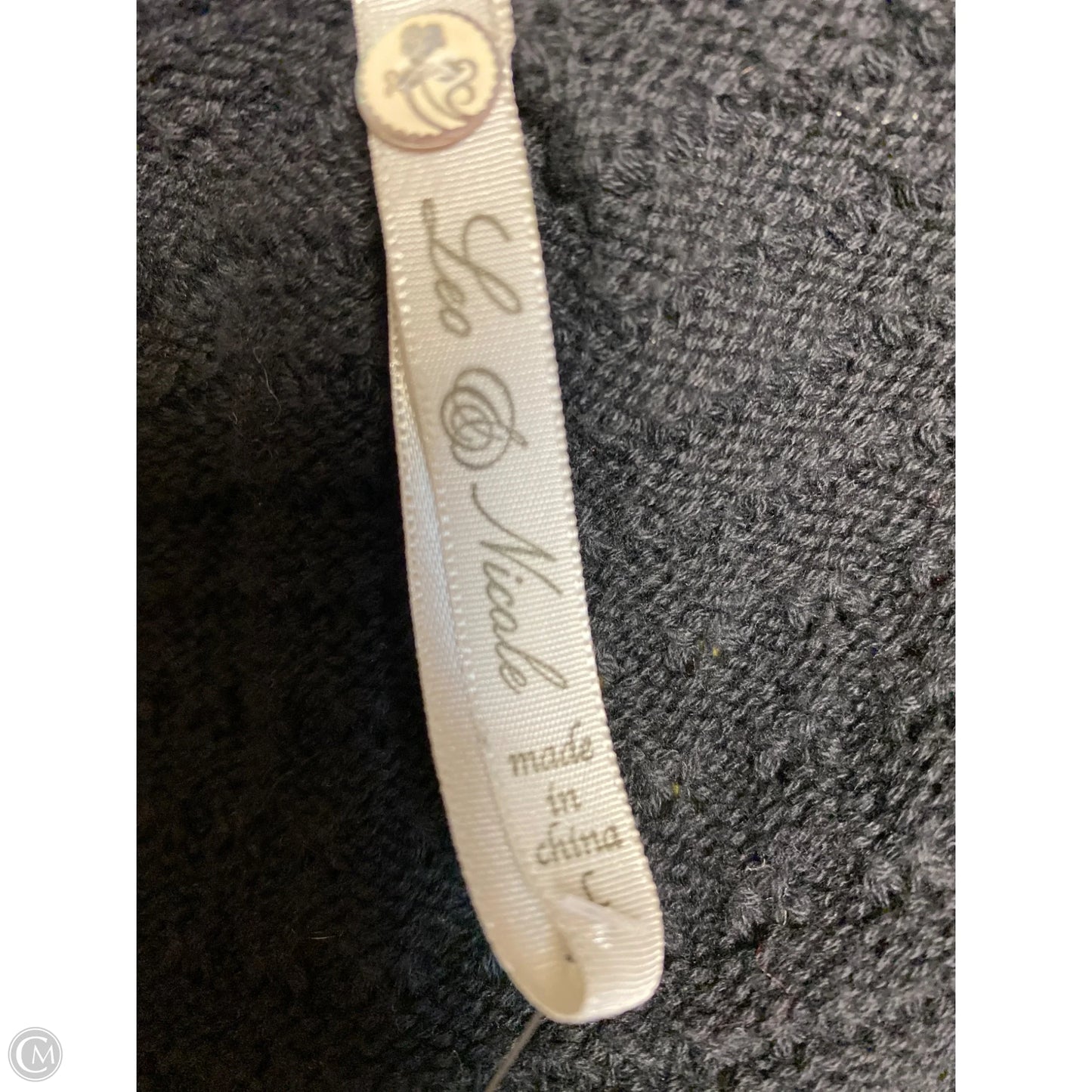 Cardigan By Leo And Nicole In Black, Size: L