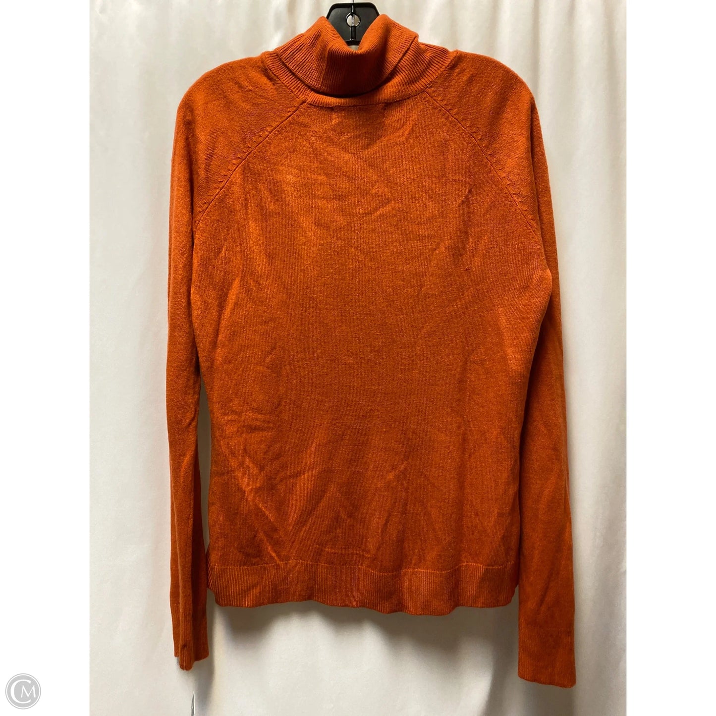 Sweater By Karen Scott In Orange, Size: L