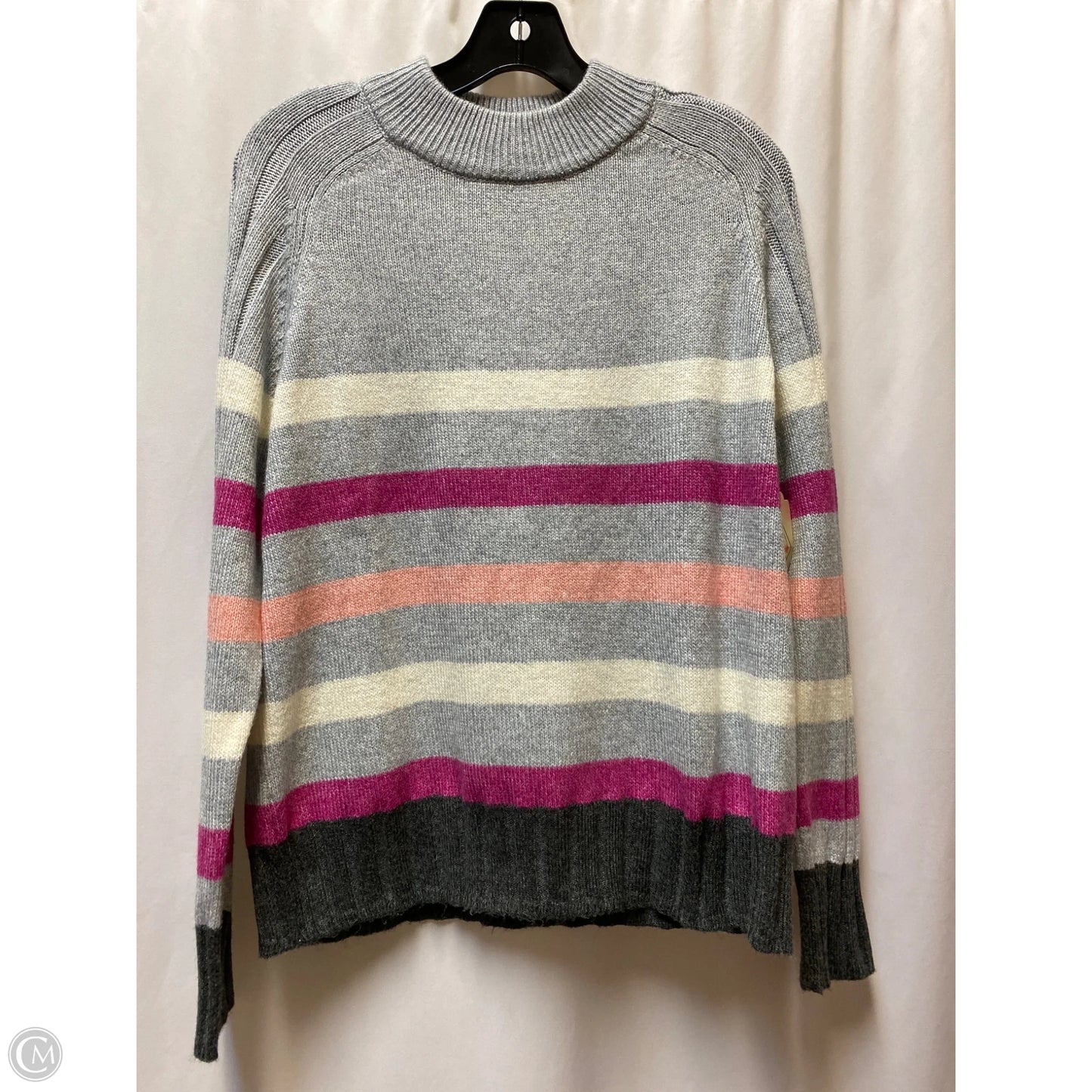 Sweater By St Johns Bay In Grey, Size: L