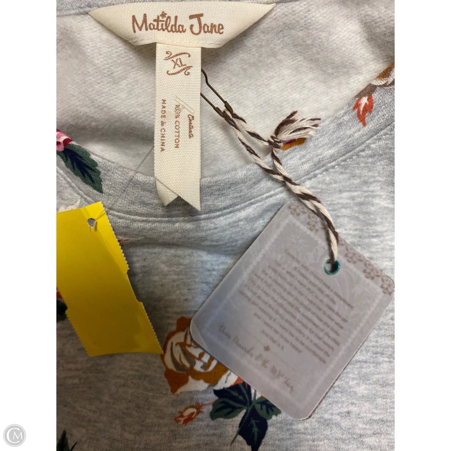 Dress Casual Midi By Matilda Jane In Grey, Size: Xl