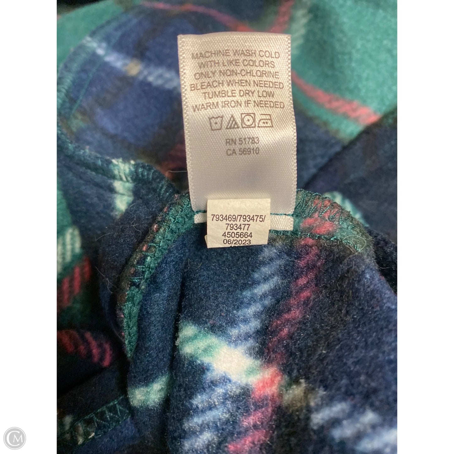 Jacket Shirt By Maurices In Green, Size: 1x