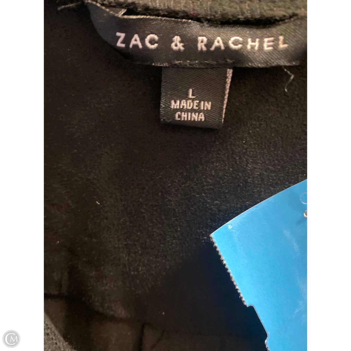 Top Long Sleeve By Zac And Rachel In Black, Size: L