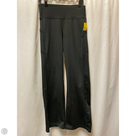 Athletic Leggings By Nicole By Nicole Miller In Black, Size: L