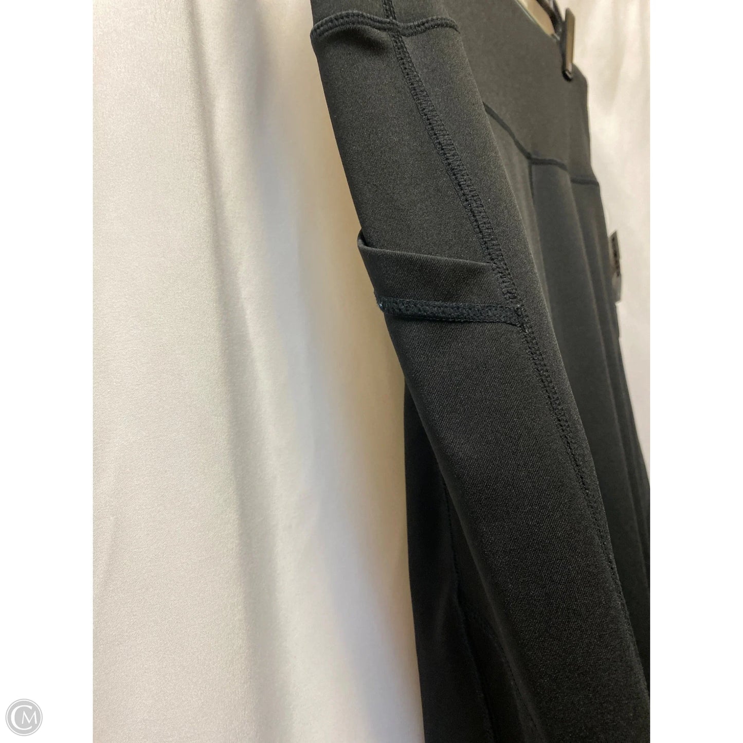 Athletic Leggings By Nicole By Nicole Miller In Black, Size: L