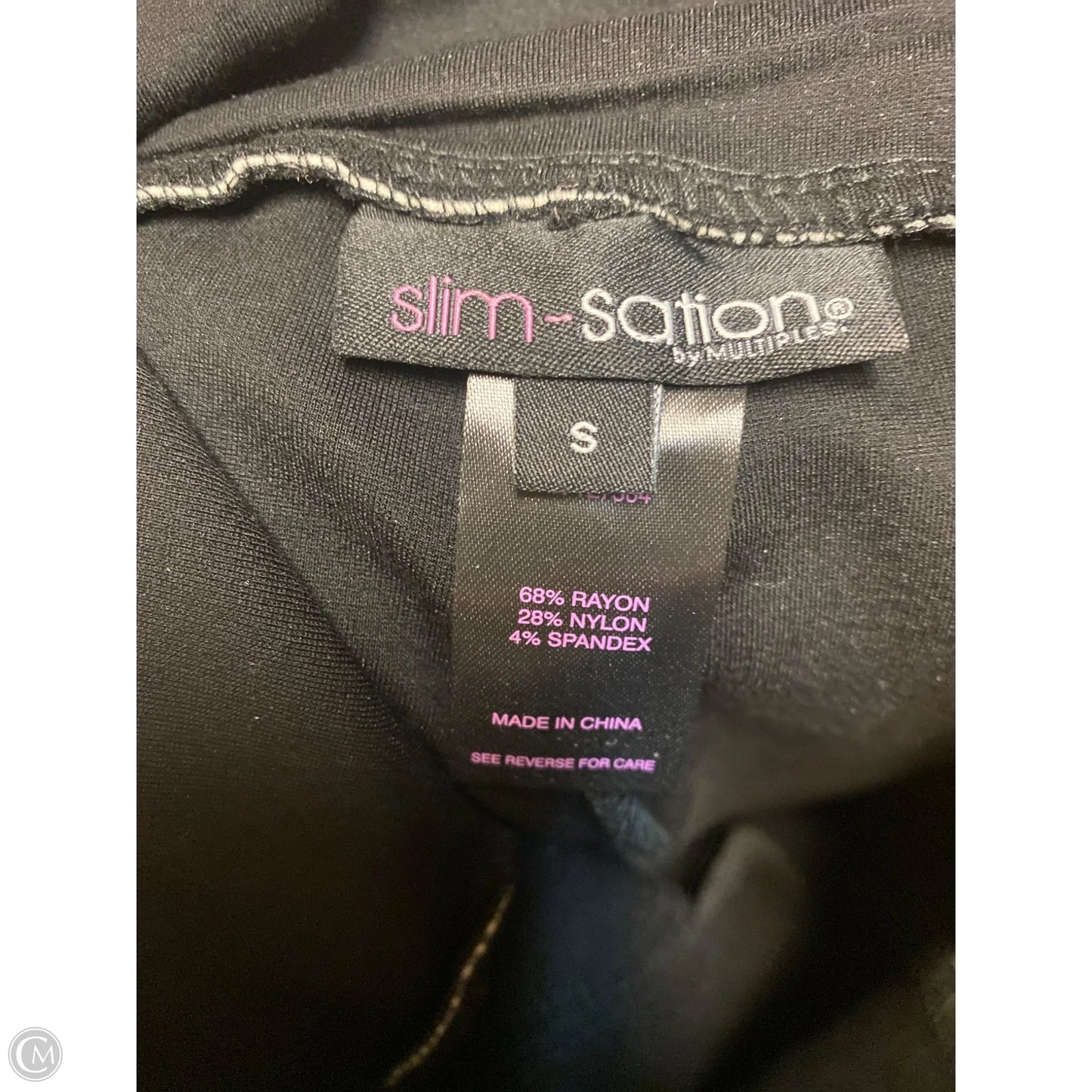 Pants Dress By Clothes Mentor In Black, Size: S