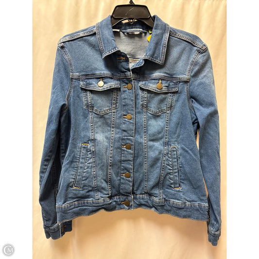 Jacket Denim By Serra In Blue Denim, Size: M