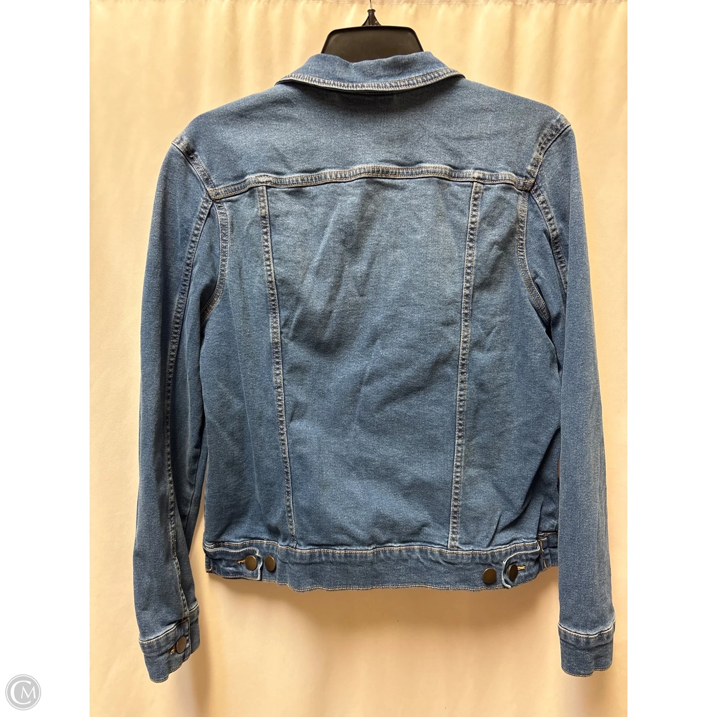 Jacket Denim By Serra In Blue Denim, Size: M
