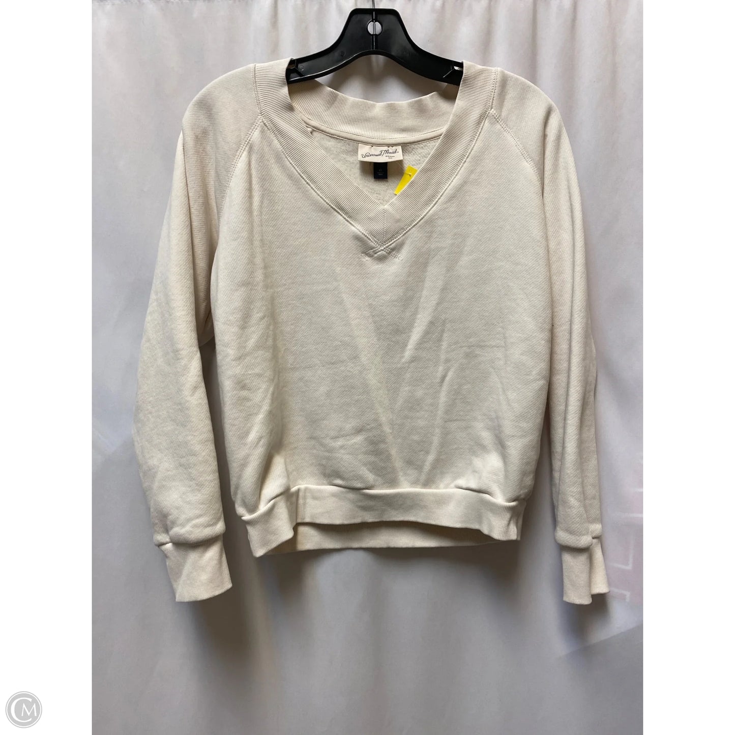 Sweatshirt Crewneck By Universal Thread In Beige, Size: Xs