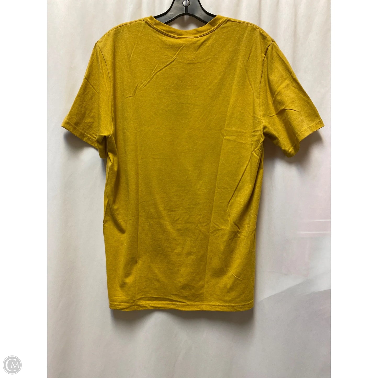 Top Short Sleeve By Port & Company In Orange, Size: M