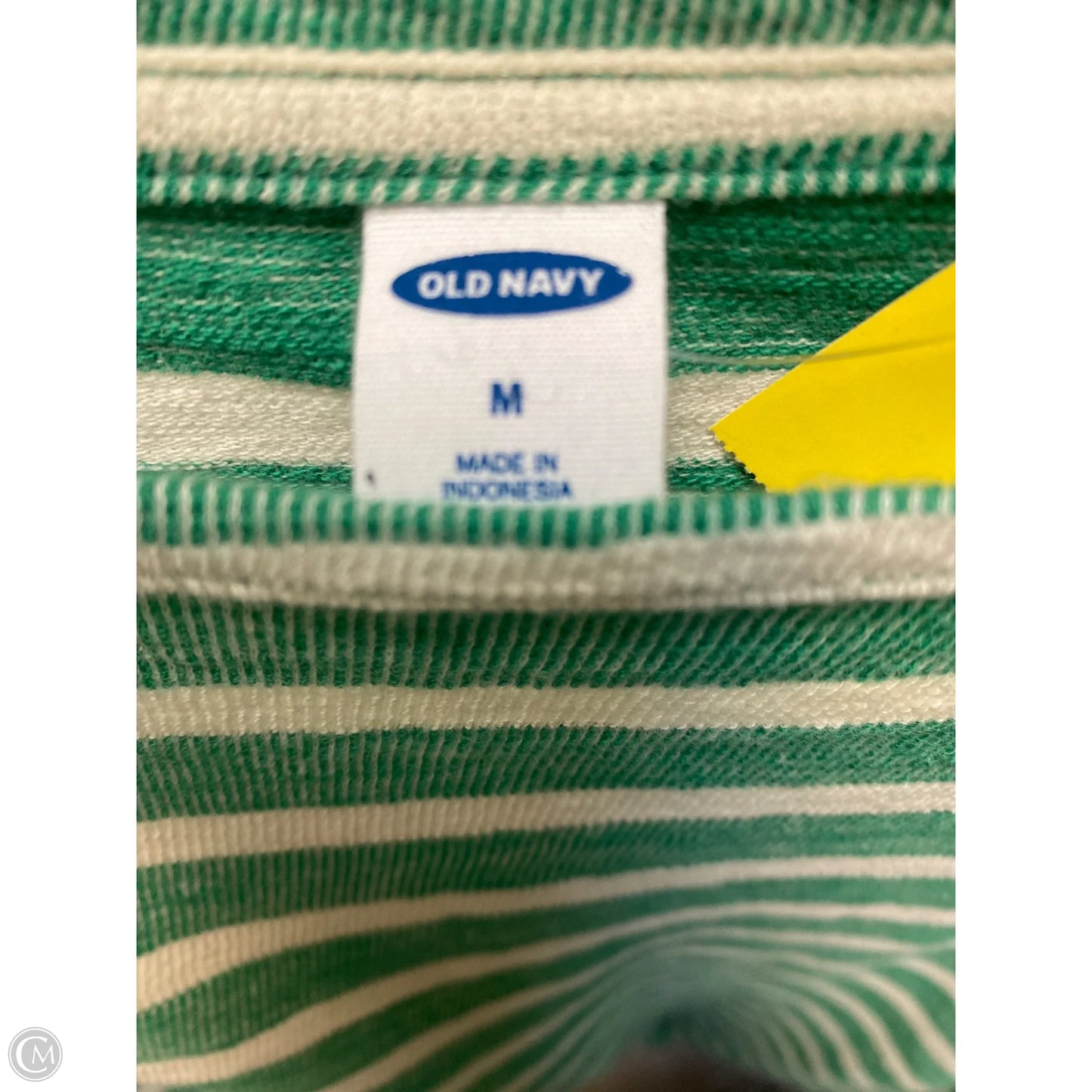 Top Long Sleeve By Old Navy In Green, Size: M