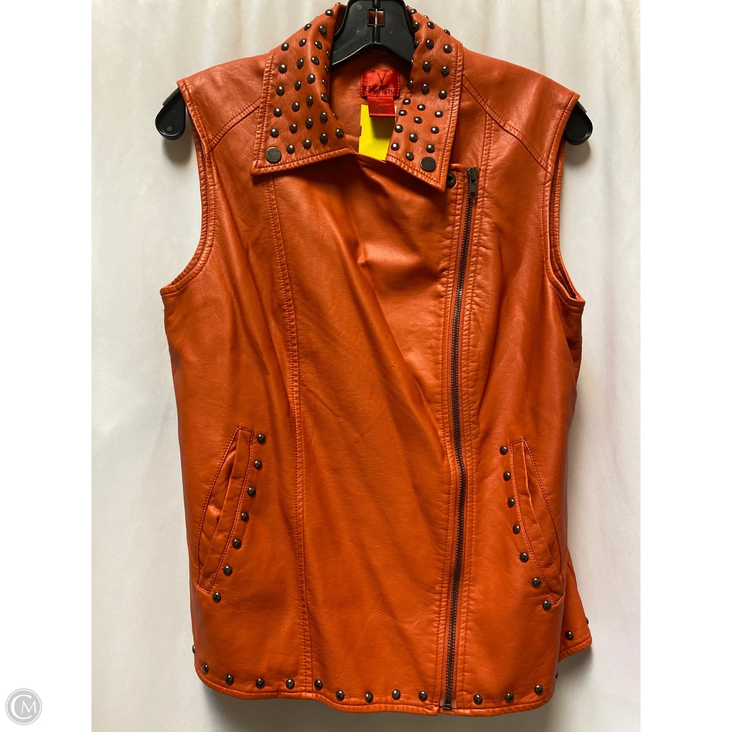Vest Other By Cristina In Orange, Size: M