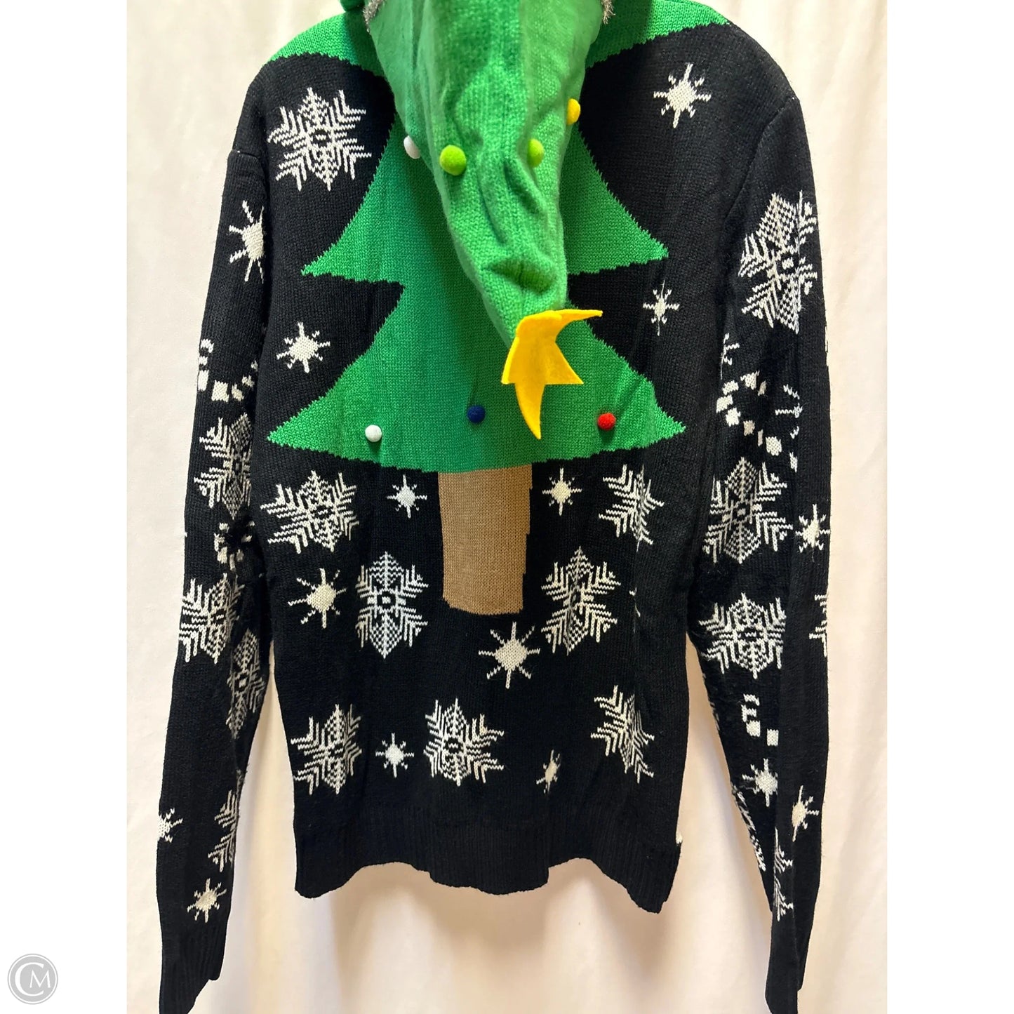 Sweater By Clothes Mentor In Black, Size: Xl