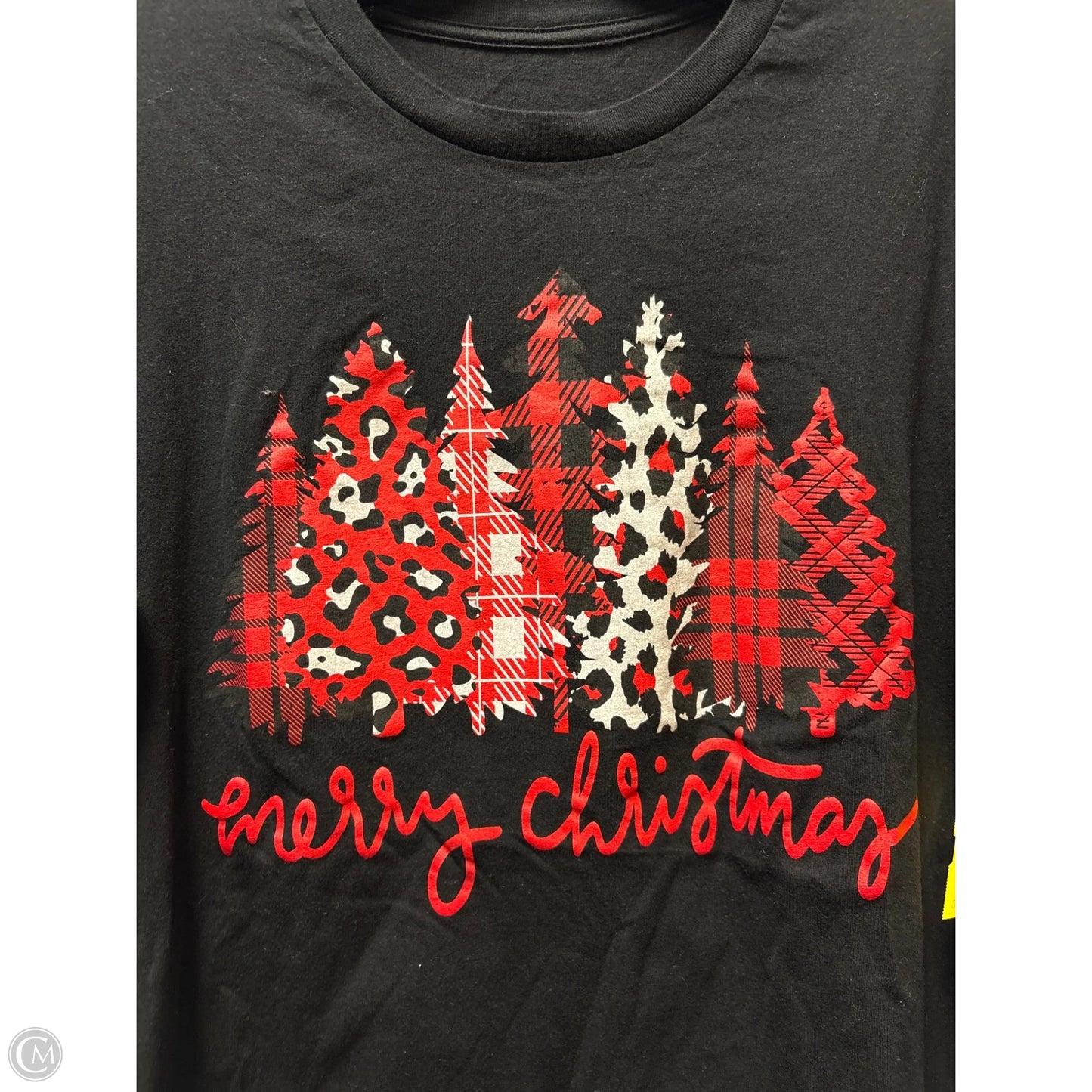 Top Long Sleeve By Clothes Mentor In Black, Size: M