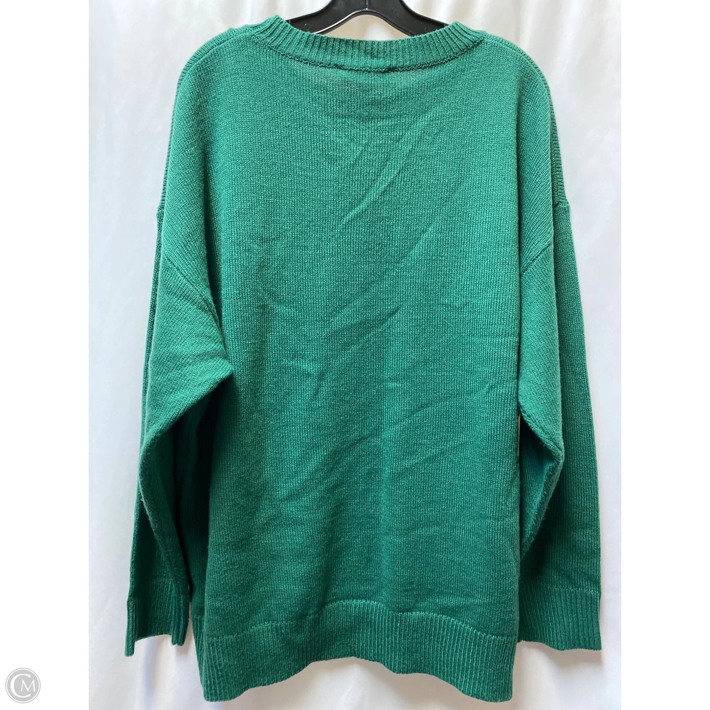 Sweater By Haptics In Green, Size: 2x
