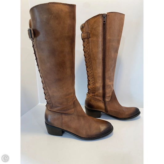 Boots Knee Flats By Arturo Chiang In Brown, Size: 9