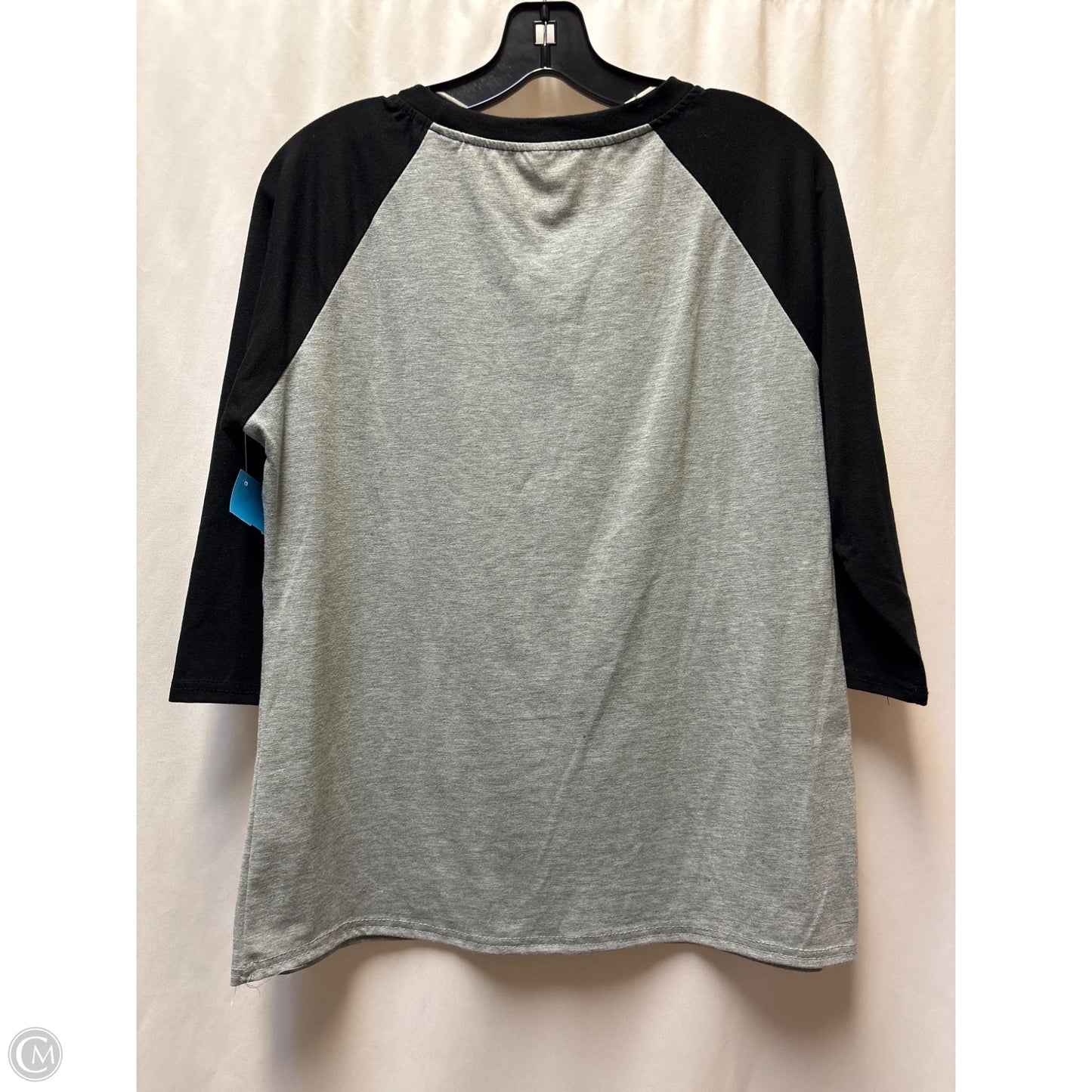 Top Long Sleeve By Clothes Mentor In Grey, Size: L