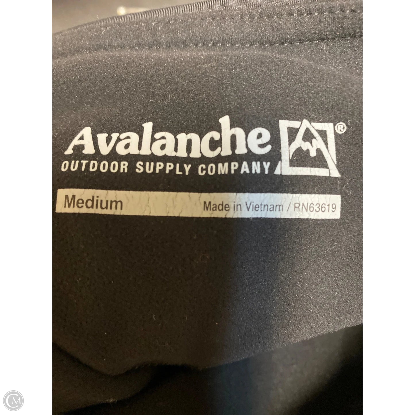 Athletic Leggings By Avalanche In Black, Size: M