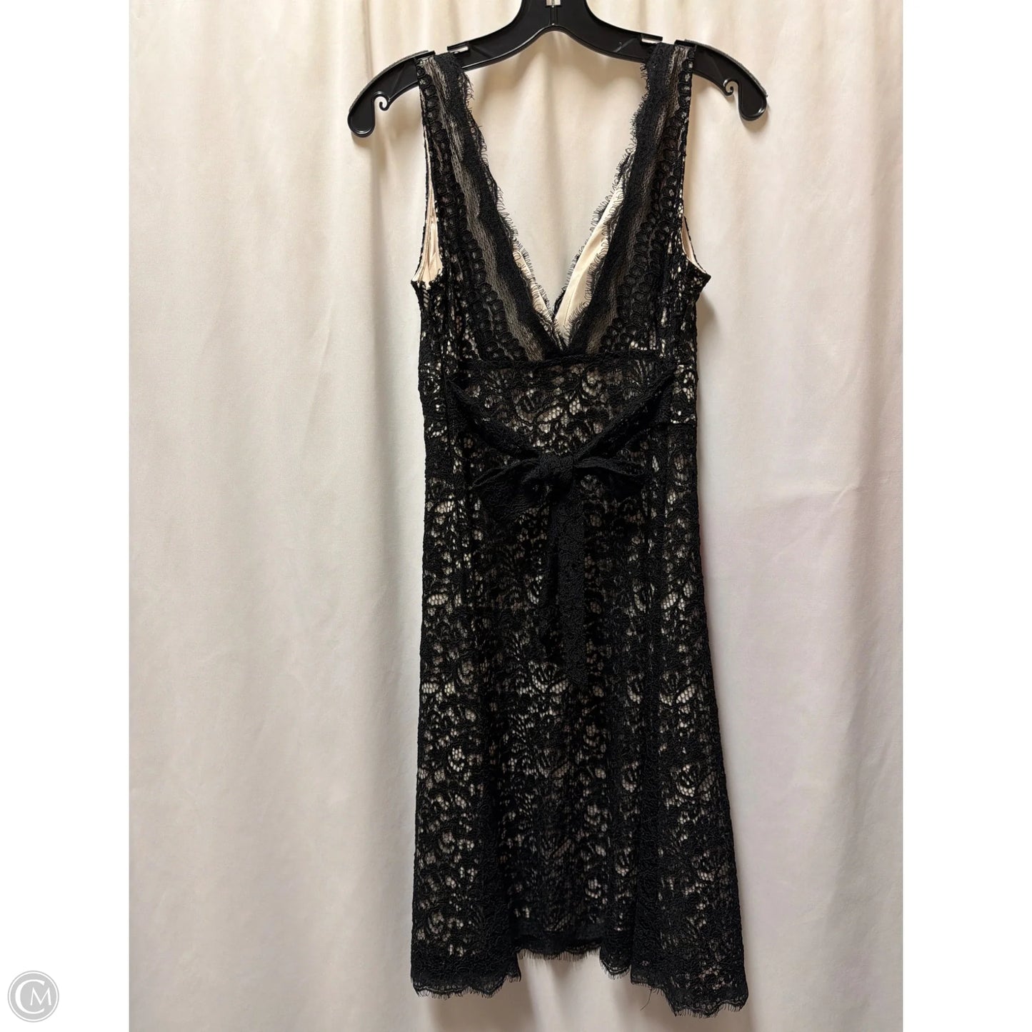 Dress Casual Midi By White House Black Market In Black, Size: M