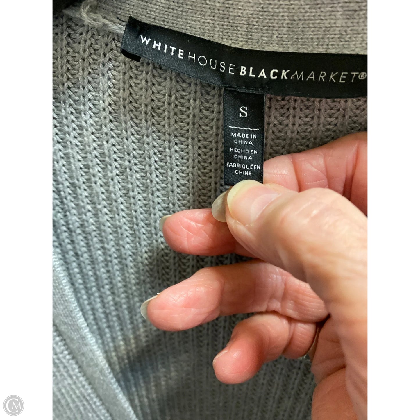 Sweater By White House Black Market In Grey, Size: S