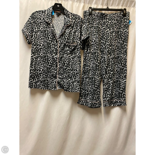 Pajamas 2pc By Tahari In Animal Print, Size: M