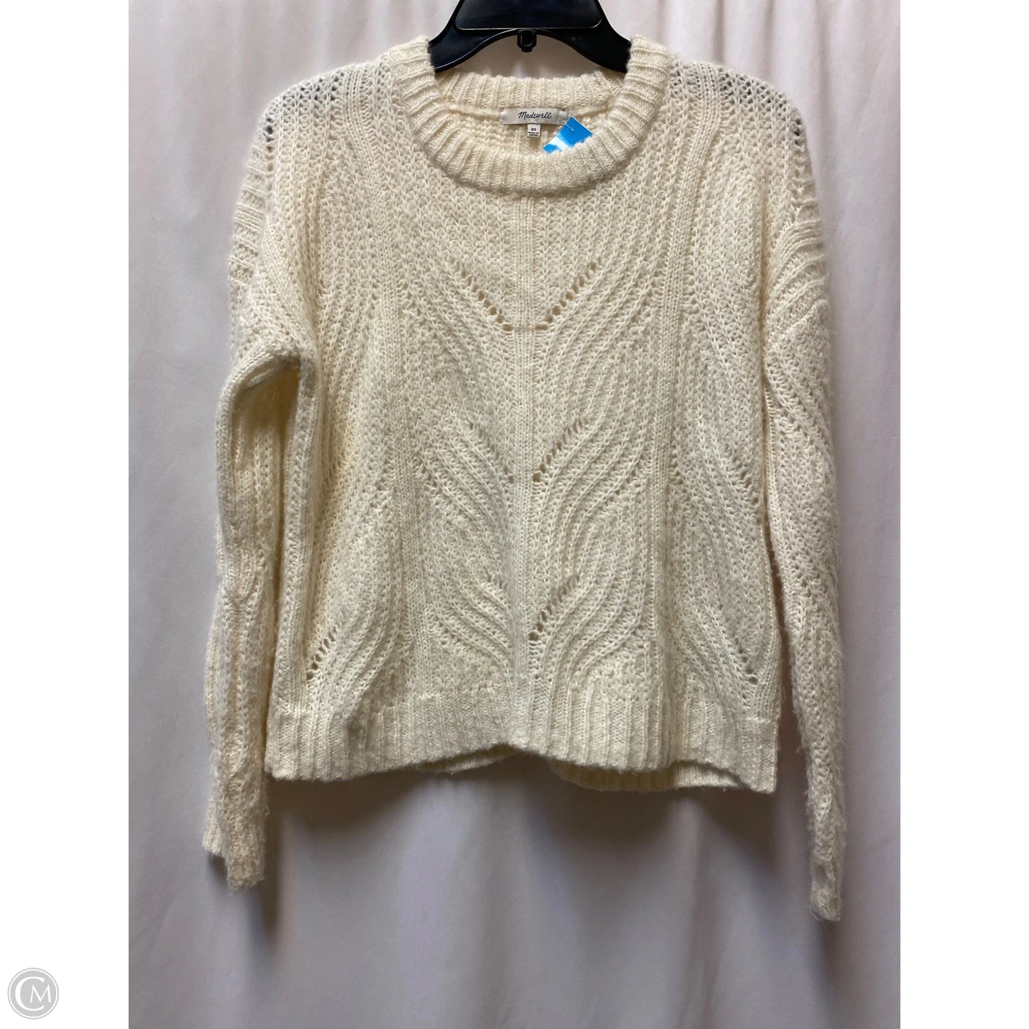 Sweater By Madewell In Cream, Size: Xs