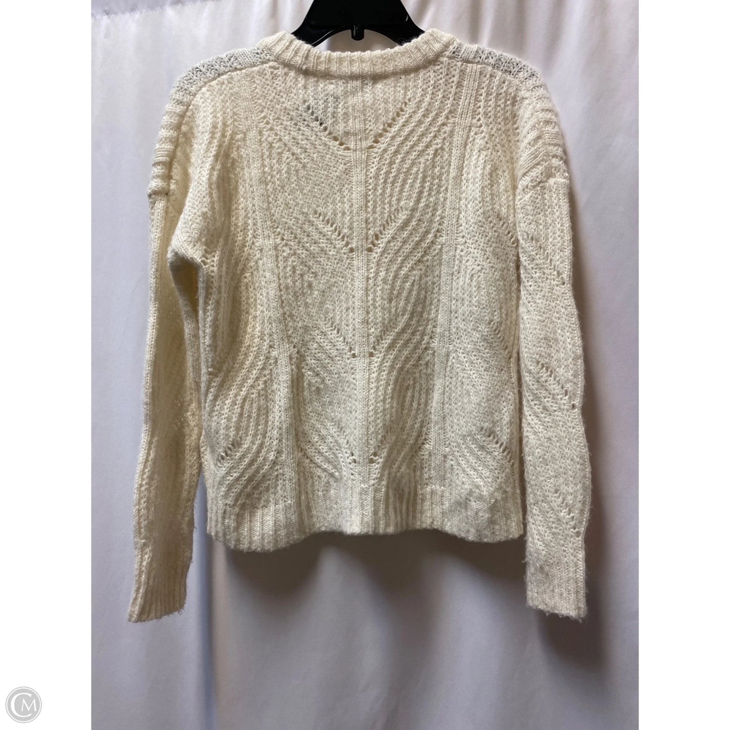 Sweater By Madewell In Cream, Size: Xs