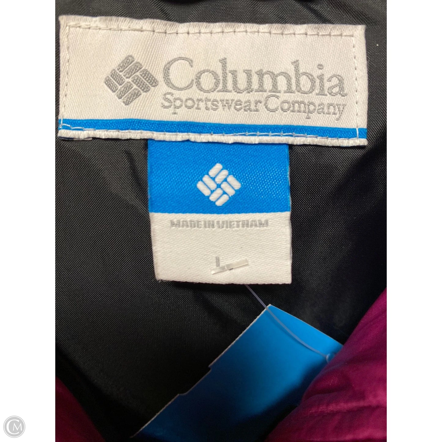 Coat Puffer & Quilted By Columbia In Pink, Size: L