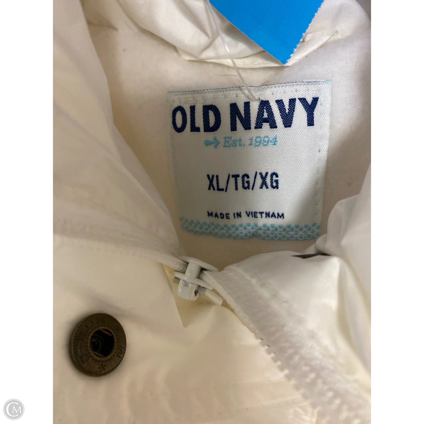 Vest Puffer & Quilted By Old Navy In White, Size: Xl