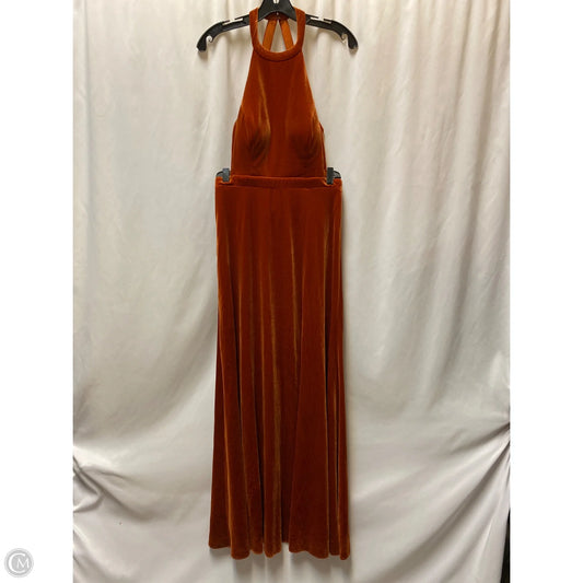 Dress Casual Maxi By Clothes Mentor In Copper, Size: M