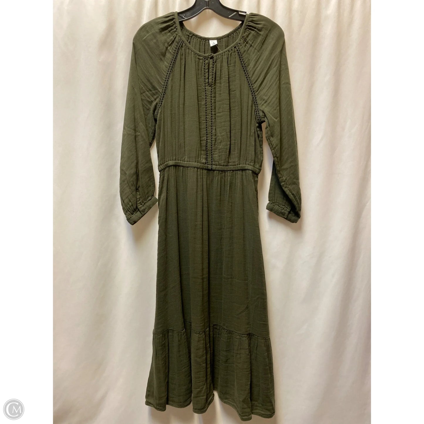 Dress Casual Maxi By Old Navy In Green, Size: S