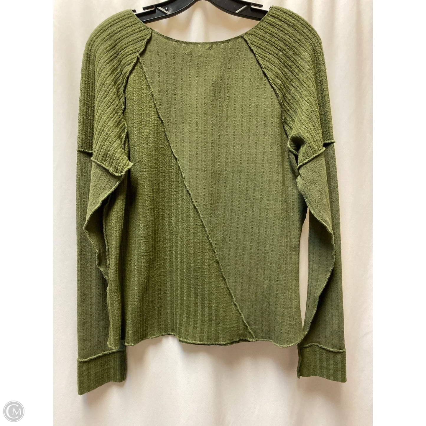 Top Long Sleeve By Maurices In Green, Size: L