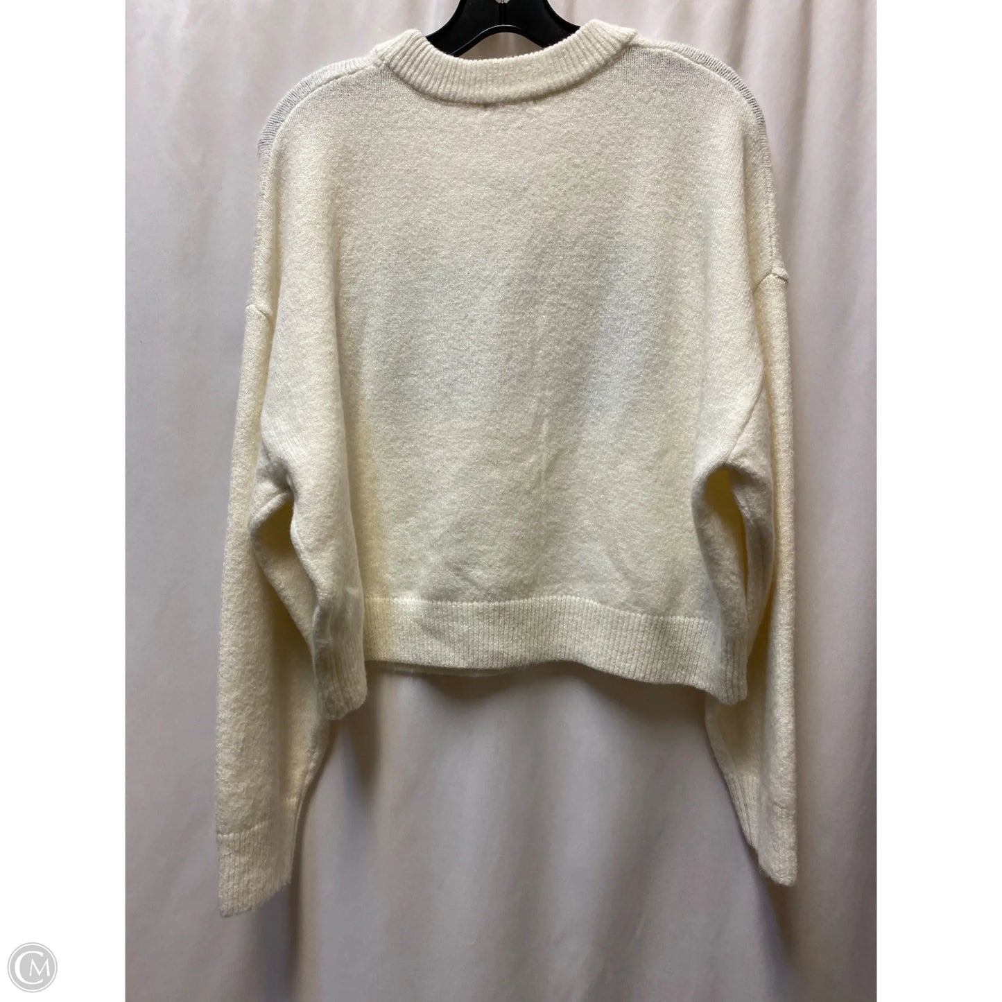 Sweater By Gb In Cream, Size: M