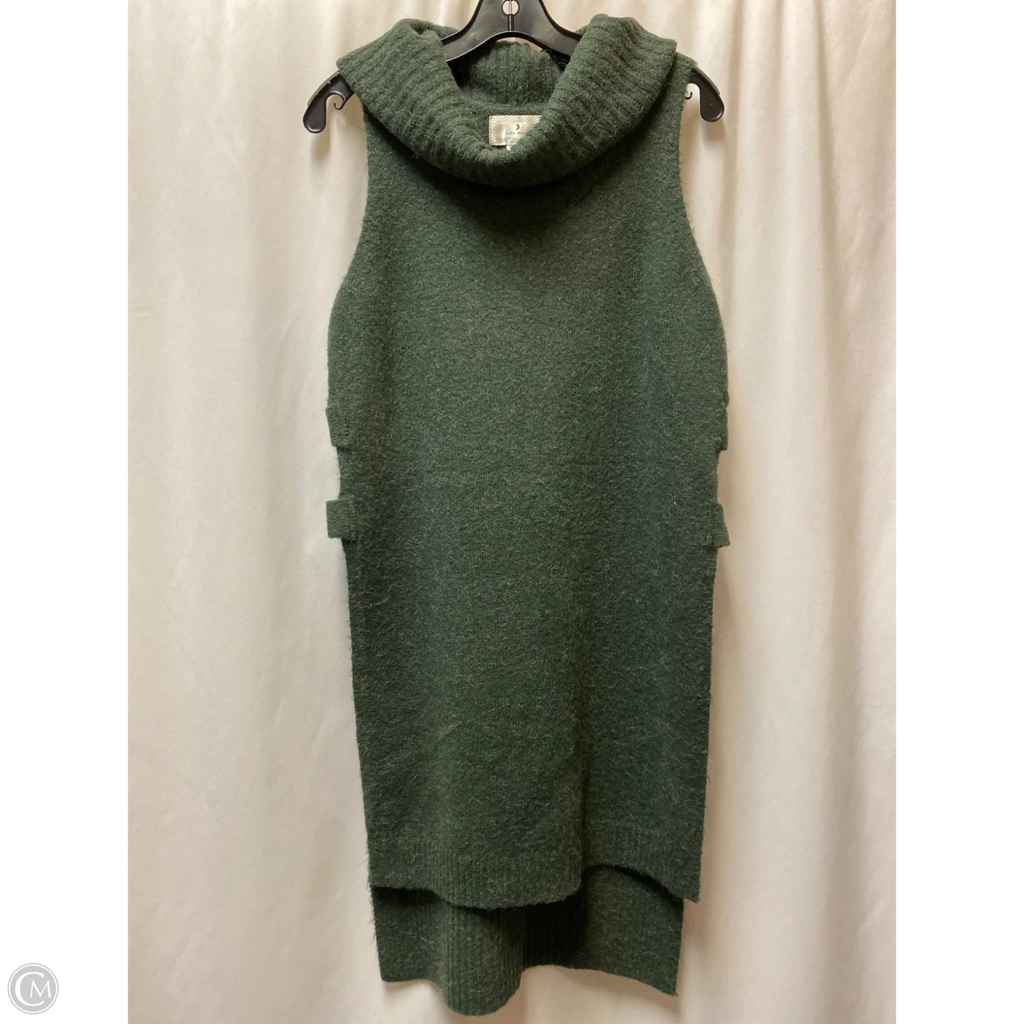 Poncho By Clothes Mentor In Green, Size: M