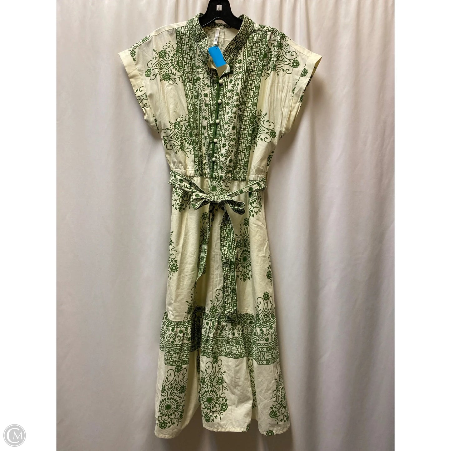 Dress Casual Maxi By Kaktus In Green, Size: M