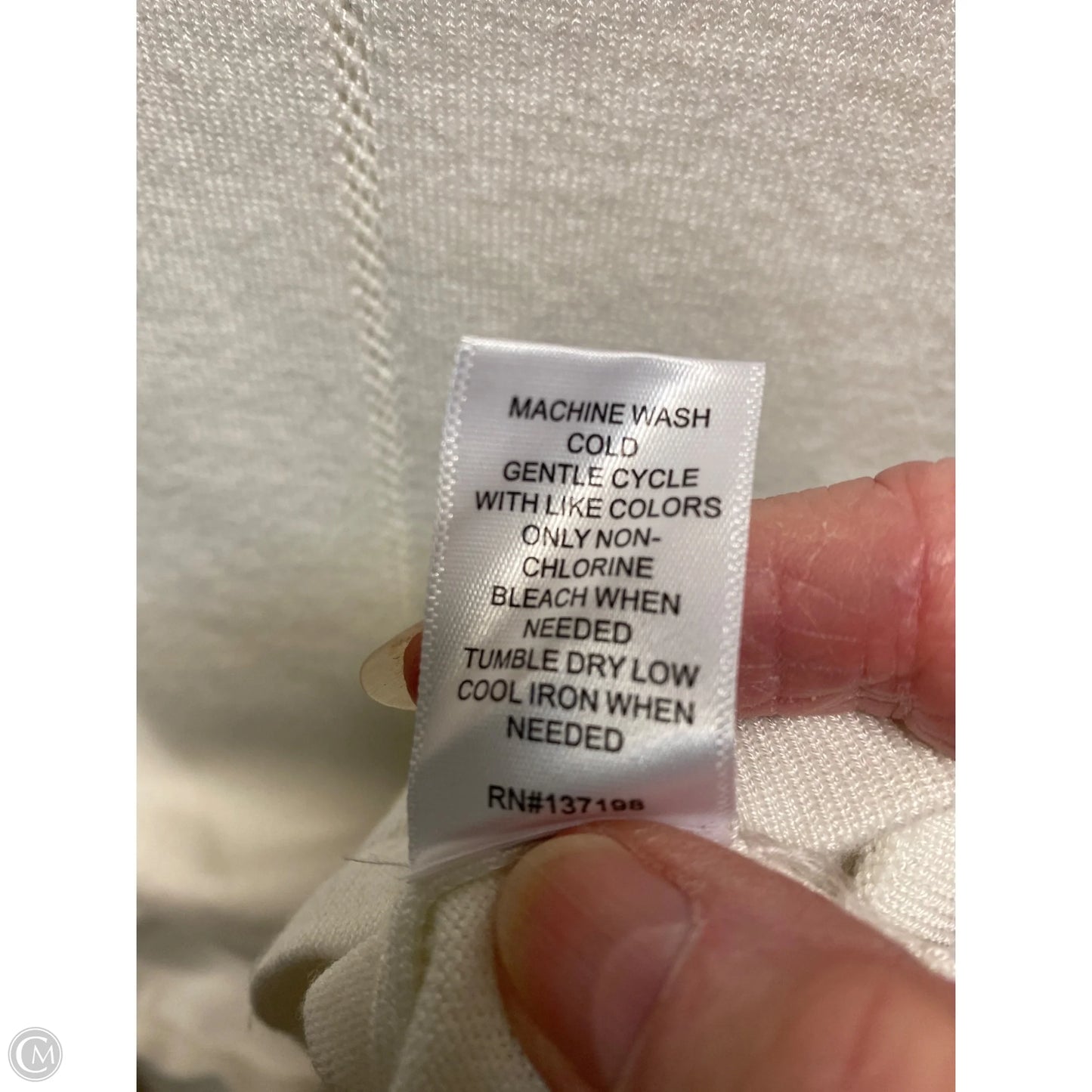 Sweater By Max Studio In White, Size: Xs